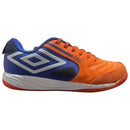 Chuteira Futsal Umbro Pro 5 Bump Unissex - Laranja+Azul